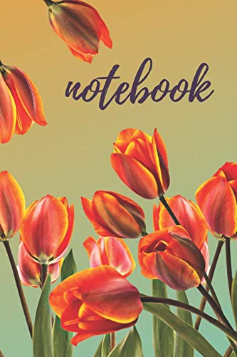 Notebook: Lined Notebook / Journal With Tulips