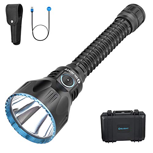 OLIGHT Javelot Turbo Linterna Táctica 1300 lúmenes blanco neutro, Linterna LED Recargable Alta Potencia Impermeable linterna Militar