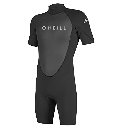 O'Neill Wetsuits Reactor-2 2mm Back Zip Spring Traje húmedo, Hombre, Negro/Negro, S