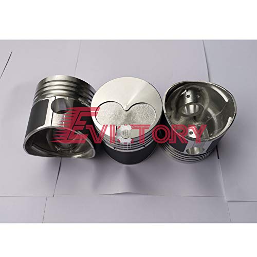 Para tractor para mitsubishi K3D pistón y anillo de pistón conjunto Para tractor para mitsubishi K3D pistón y anillo de pistón conjunto