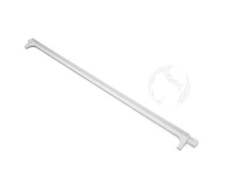 Perfil trasero (ORIGINAL Beko) para estante de cristal frigorífico de 45,2 cm, código del recambio: 4614760200