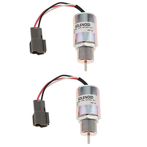 perfk 2 X Detener El Solenoide De Apagado De Combustible Para El Tractor MAHINDRA Y Para MITSUBISHI S3L