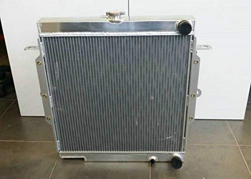 Radiador de aluminio de 5 filas para Toyo-ta LandCruiser 70 y 75 Series 2H HJ75 Diesel 4.0 Motor Diesel Land Cruiser Troopy Manual Radiador de aluminio de 5 filas para Toyo-ta LandCruiser 70 y 75 Series 2H HJ75 Diesel 4.0 Motor Diesel Land Cruiser Troopy Manual