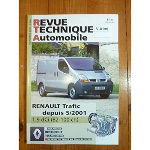 Revue Technique Automobile : Renault trafic depuis 05/2001 - 1.9l DCi 82-100cv
