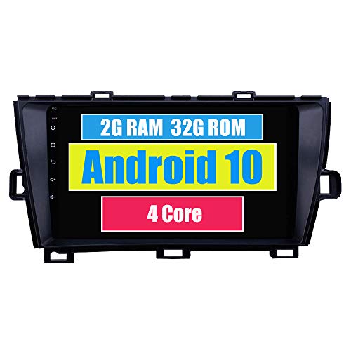 RoverOne Radio del Coche para Toyota Prius 2009 2010 2011 2012 2013 con Android Navegación GPS Pantalla Táctil Estéreo Bluetooth WiFi USB Mirror Link