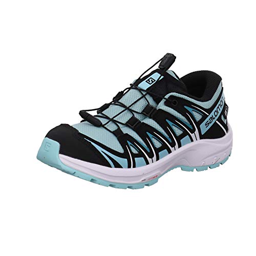 Salomon XA Pro 3D CSWP J, Zapatillas Impermeables De Trail Running Y Outdoor Actividades, Azul Claro/Negro (Pastel Turquoise/Black/Tanager Turquoise), 38 EU Salomon XA Pro 3D CSWP J, Zapatillas Impermeables De Trail Running Y Outdoor Actividades, Azul Claro/Negro (Pastel Turquoise/Black/Tanager Turquoise), 38 EU