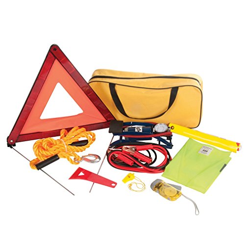Silverline Tools Kit de Emergencia para el Coche, 9 pzas 9 pzas
