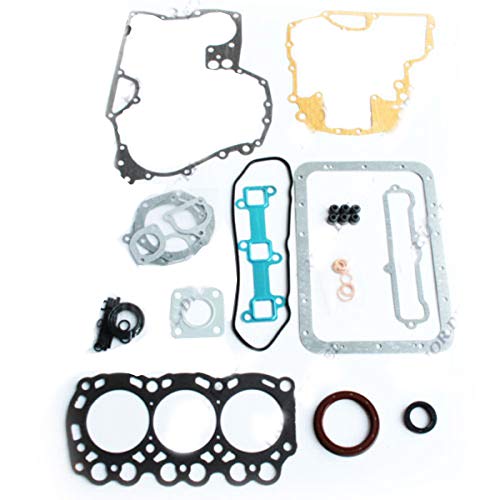 SINOCMP - Kit de reconstrucción de motor L3E - Piezas excavadoras para generador de luz de torre Tractor y Mitsubishi, 3 meses de garantía SINOCMP - Kit de reconstrucción de motor L3E - Piezas excavadoras para generador de luz de torre Tractor y Mitsubishi, 3 meses de garantía