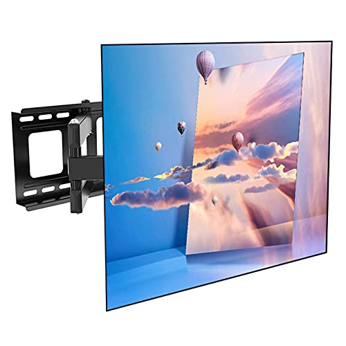 Soporte para TV de Montaje en Pared para TV se Adapta a la mayoría de los televisores Planos LED de 32-70 Pulgadas, extensión articulada giratoria inclinable con Brazos Dobles MAX VESA 400 x 400 mm y