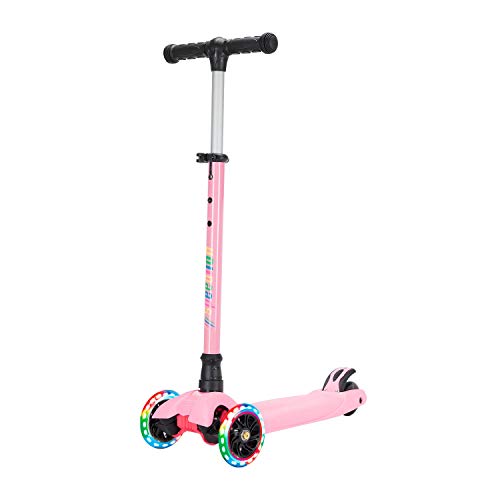 Patinete Freestyle Land Surfer Para Niños 8-12 Años - 3.2 Kg, Ruedas 100 Mm, Barra 80 Cm, Hasta 100 Kg
