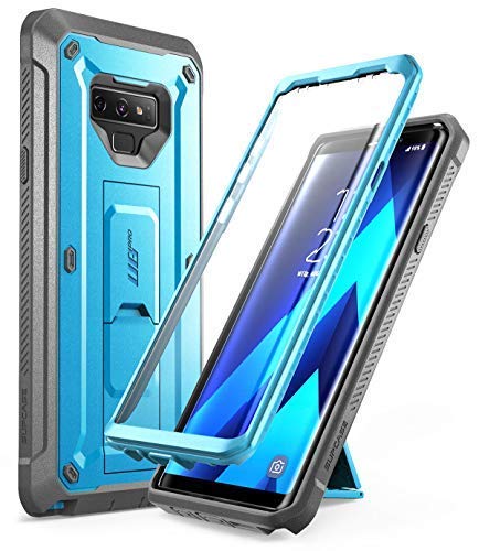 SupCase Funda Galaxy Note 9 [UB Pro] 360 Grados Carcasa Anti-golpes Case con Clip de Cinturon y Protector de Pantalla Incorporada (Azul)