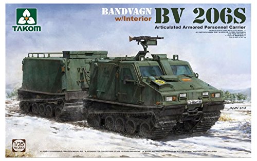 TAKOM TAK2083 Bandvagn BV 206S Articulated APC w. Interior 1/35