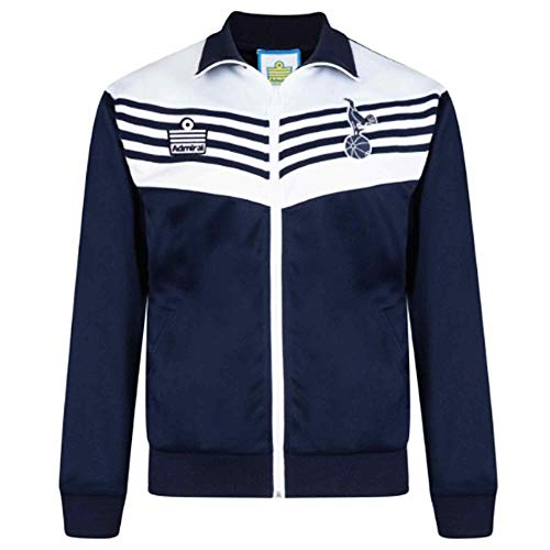 THFC - Chaqueta con Cremallera Oficial del Tottenham Hotspur (Spurs) de los años 70 (100% poliéster), Hombre, SDRET55 Spurs JKT, Azul, Extra-Large THFC - Chaqueta con Cremallera Oficial del Tottenham Hotspur (Spurs) de los años 70 (100% poliéster), Hombre, SDRET55 Spurs JKT, Azul, Extra-Large