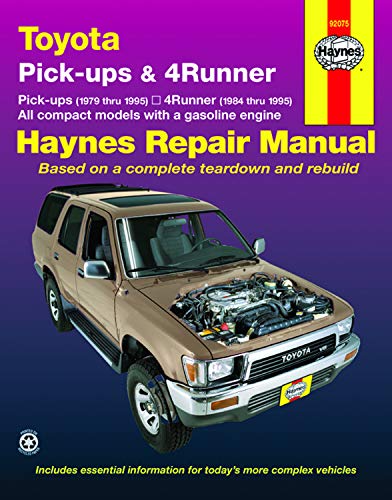 Toyota Pick Up (79 - 95) (Haynes Automotive Repair Manuals)