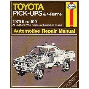 Toyota Pick-Ups & 4-Runner Automotive Repair Manual by paperback (1992-06-02)