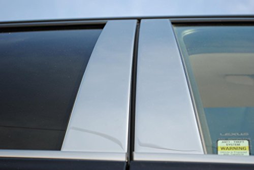 Toyota Prius V Exteriores de Acero Inoxidable Cromo Pilar Pilares de artículos Entradas de Ajuste Set 2012 2013 2014 2015 2016 2017
