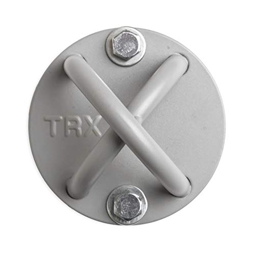 TRX Entrenamiento Montaje en X Gris - Punto de Anclaje - Instale Casi en Cualquier Lugar - Durable y Discreto