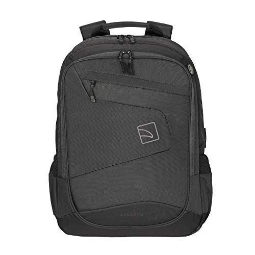Tucano - Mochila Lato Backpack para portátiles de hasta 17 y MacBook Pro 15 y 17. Negro