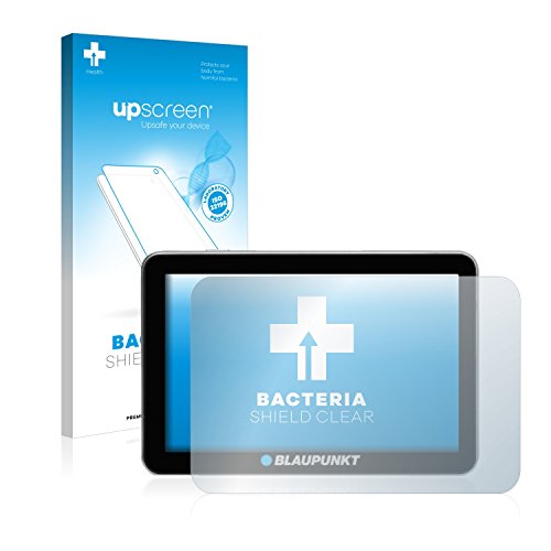 upscreen Protector Pantalla Compatible con Blaupunkt TravelPilot 73 Película Protectora Antibacteriana