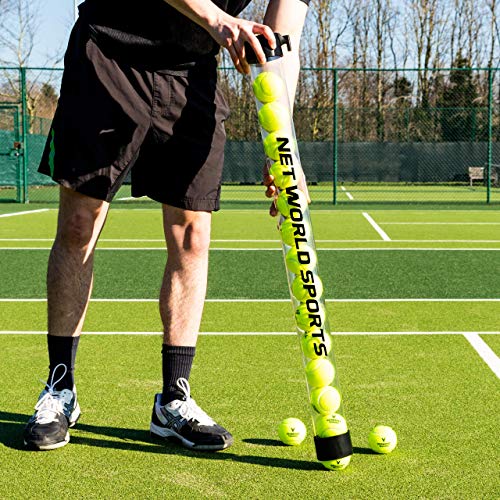 Vermont Tubo Recogepelotas de Tenis/Pádel | Tubo para Recoger Fácilmente Pelotas (Capacidad de 15 Pelotas) | Ideal para Entrenedores de Tenis | Accesorio Idóneo para Tenis