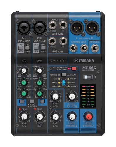 Yamaha MG06X - Mezclador analógico