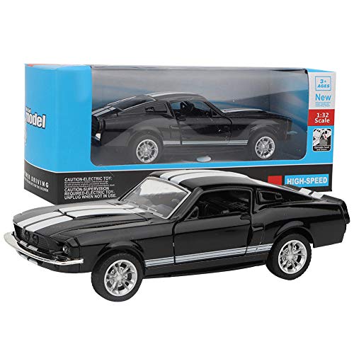1:32 Clásico Modelo Fundido a Troquel Mini estimulación Aleación Tire hacia atrás Coche con luz y Sonido Vehículos de Molde Coche Juguete Regalo para niños Niñas(Negro) 1:32 Clásico Modelo Fundido a Troquel Mini estimulación Aleación Tire hacia atrás Coche con luz y Sonido Vehículos de Molde Coche Juguete Regalo para niños Niñas(Negro)