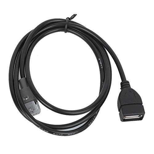 Adaptador de cable USB Unidad principal de medios de coche Adaptador de coche de 4 pines Adaptador de electrónica de coche apto para Hyundai Kia ELANTRA/MISTRA/TUCSON