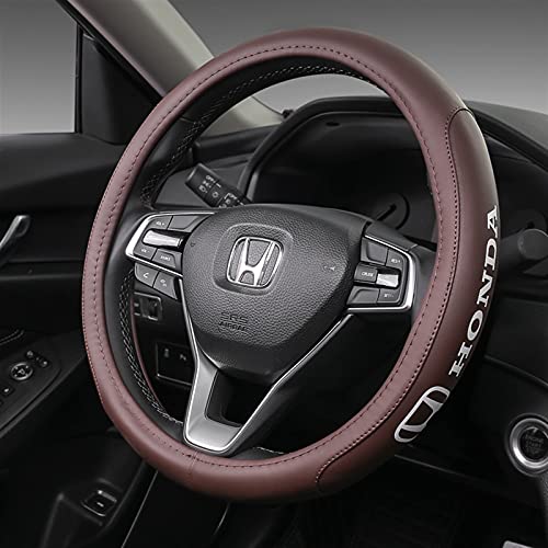 Adecuado para la Cubierta del Volante Honda para el Accord Civic XRV Accord Lingpai Bang CRV Jade Disfruta del Auto de Sombra de dominio Accesorios de Auto (Color : 3)