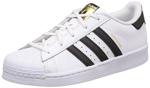 adidas Superstar C, Zapatillas Unisex Niños, Blanco (Footwear White/Core Black/Footwear White 0), 28.5 EU