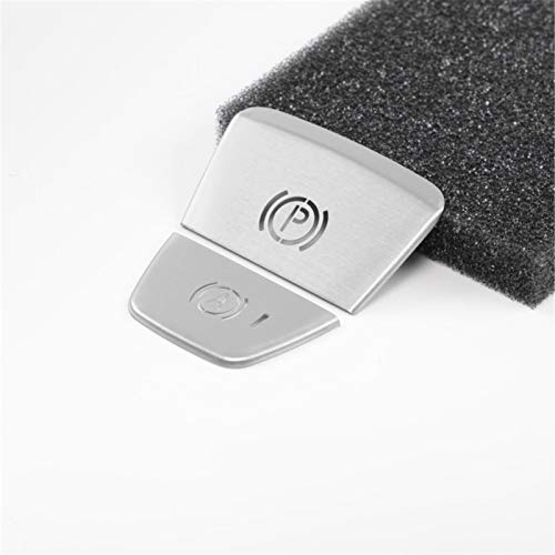 ASHDelk Freno de Mano del Coche Freno de estacionamiento Interruptor de botón P Cubierta Decorativa Pegatinas Accesorios , para Volvo XC60 XC90 S90 V90 S60 2018 2019 2020 ASHDelk Freno de Mano del Coche Freno de estacionamiento Interruptor de botón P Cubierta Decorativa Pegatinas Accesorios , para Volvo XC60 XC90 S90 V90 S60 2018 2019 2020