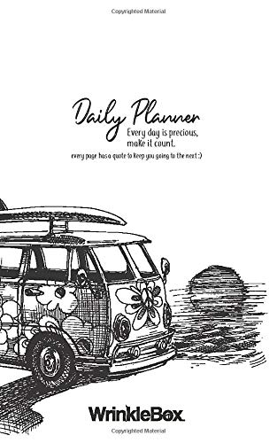 Beetle Van - 12 Week Planner - Beetle Van Design Cover - Motivational Quotes Every Page (WrinkleBox Planner)