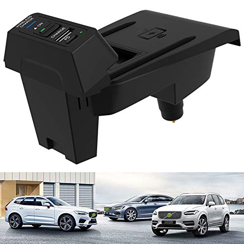 Braveking1 Nuevo Cargador Inalámbrico Coche Auto para Volvo XC90 XC60 V90 V60 S90 S60 Consola Central Panel, 15W Qi Carga Rápida Teléfono Cargador con USB y 18W PD para iPhone 12/11/X Samsung S20/S10 Braveking1 Nuevo Cargador Inalámbrico Coche Auto para Volvo XC90 XC60 V90 V60 S90 S60 Consola Central Panel, 15W Qi Carga Rápida Teléfono Cargador con USB y 18W PD para iPhone 12/11/X Samsung S20/S10