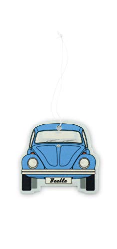 Brisa VW Collection - Volkswagen Escarabajo Coche Beetle Ambientador para Coche, Desodorante del Vehículo, Difusor de Perfume y Fragancia, Accesorios para automóviles/Regalo (Fresh/Azul)