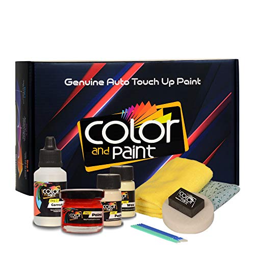 Color And Paint Compatible con/Volkswagen Beetle Dune Cabrio/Oryx White Pearl Met - L0K1 / Touch-UP Sistema DE Pintura Coincidencia EXACTA/Basic Care