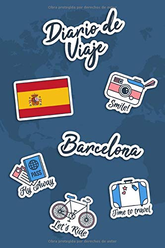 Diario de Viaje Barcelona: Diario de Viaje | 106 páginas, 15.24 cm x 22.86 cm | Para acompañarle durante su estancia.