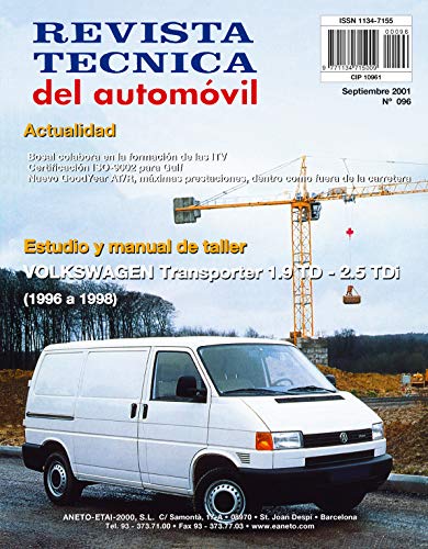 Documentación técnica RTA 96 VOLKSWAGEN TRANSPORTER IV (1990 -2009)