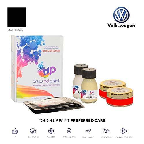 DrawndPaint for/Volkswagen Beetle Dune/Black - L041 / Touch-UP Sistema DE Pintura Coincidencia EXACTA/Preferred Care