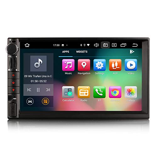 ERISIN 7 Pulgadas Android 10.0 Estéreo de Automóvil ISO 2Din Unidad Universal Soporte GPS Sat Nav Carplay Android Auto DSP Bluetooth WiFi Dab + TPMS 8-Core 4GB RAM + 64GB ROM ERISIN 7 Pulgadas Android 10.0 Estéreo de Automóvil ISO 2Din Unidad Universal Soporte GPS Sat Nav Carplay Android Auto DSP Bluetooth WiFi Dab + TPMS 8-Core 4GB RAM + 64GB ROM