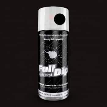 FullDip FLD001 Vinilo Líquido, Negro, 400 ml