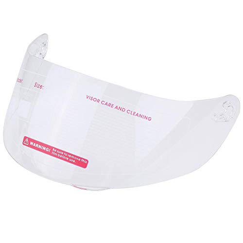 iFCOW Reemplazo Del Parabrisas de La Lente de La Visera Del Casco de La Motocicleta para 316902 Agv K5 K3sv (Transparente) iFCOW Reemplazo Del Parabrisas de La Lente de La Visera Del Casco de La Motocicleta para 316902 Agv K5 K3sv (Transparente)