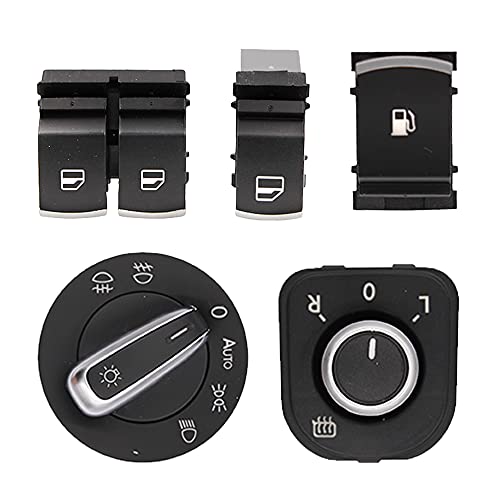 Interruptor de ventana 5ND941431B 5ND959855 5ND959565B 5K3959857 1KD959833 para VW Passat B6 Golf MK5 V 6 R32 GTI MK5 Rabbit Tiguan Interruptor de ventana 5ND941431B 5ND959855 5ND959565B 5K3959857 1KD959833 para VW Passat B6 Golf MK5 V 6 R32 GTI MK5 Rabbit Tiguan