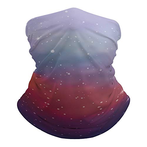 JKMEOO Universe Galaxy Pañuelo Multifuncional sin costuras para la cabeza, tubo elástico Magic Headband Gaiter Pasamontañas Mascarilla para la Residencia del Sol para Yoga Running Senderismo Ciclismo.