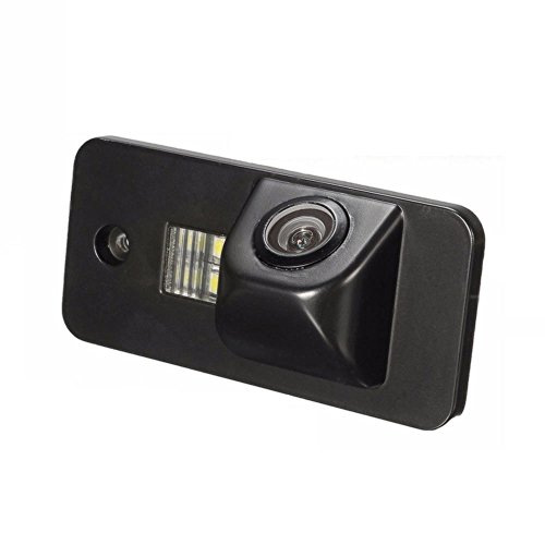 Kalakass coche cámara de vista trasera de alta definición Reverse vehículo cámara de copia de seguridad de estacionamiento para A3 A4 A5 A6 A8 Q3 Q5 Q7 A6L A8L A4L Passat 5D B7 B8 B9 R36