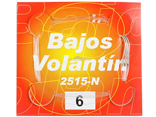 Kali - Volantin 2515 N, Color Nickel, Talla 8