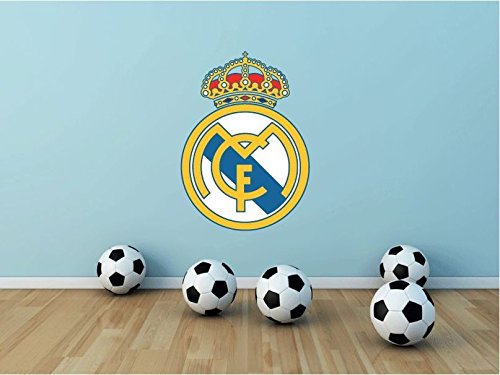 lunaprint Real Madrid FC Spain Soccer Football Sport Home Decor Art Wall Vinyl Sticker 63 x 45 cm