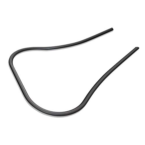 Mono Flat Head Tube Leg Shield RMS – Black Rubber – For Vespa PK XL 50/125