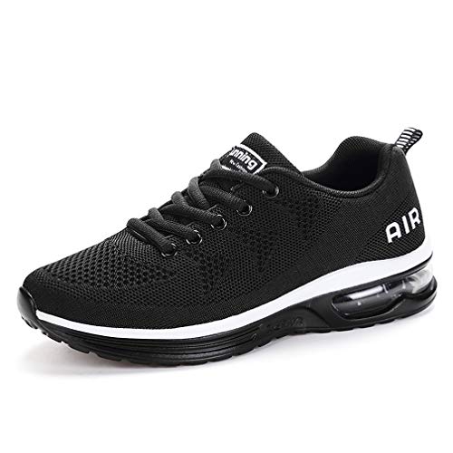 Monrinda Zapatillas de Deporte Calzado Deportivo Hombre Mujer Aptitud Velcro Zapatos para Correr Runing Sports Sneakers