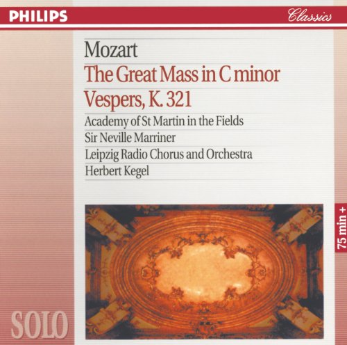 Mozart: The Great Mass in C Minor; Vesper K.321