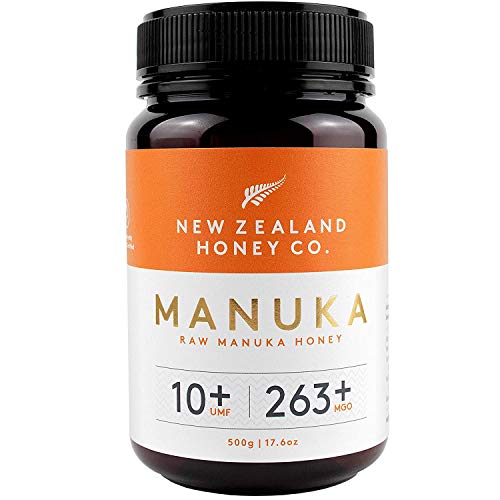 New Zealand Honey Co. Miel de Manuka MGO 263+ / UMF 10+ | Nueva Zelanda Miel 100% Pura y Saludable | 500g