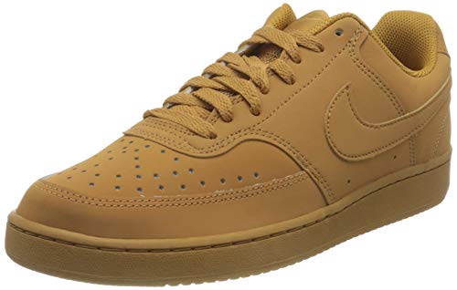Nike Court Vision Low, Sneaker Hombre, Flax/Flax-Wheat-Twine, 42.5 EU